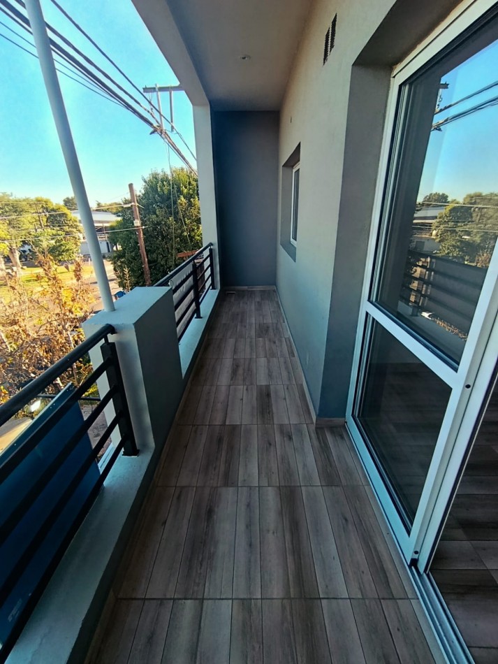 Se alquila excelente departamento a estrenar 2 dormitorios con cochera impecable