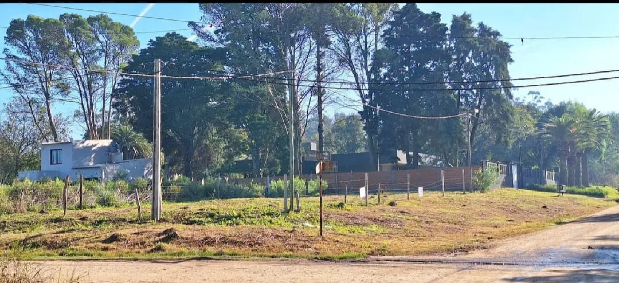 Terreno en esquina en venta. Energia y Agua.