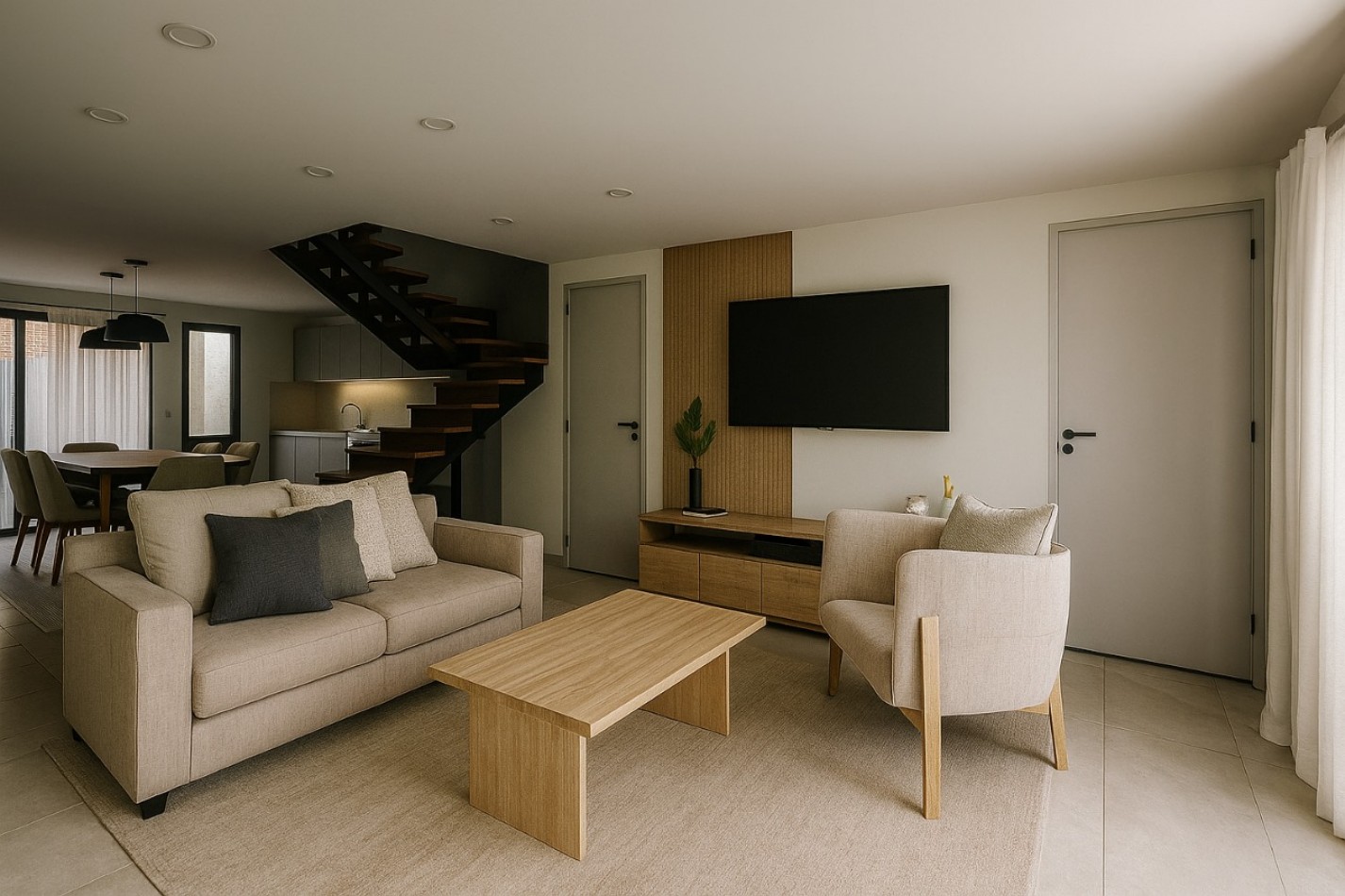 TRIPLEX A ESTRENAR CON VISTA AL RIO.