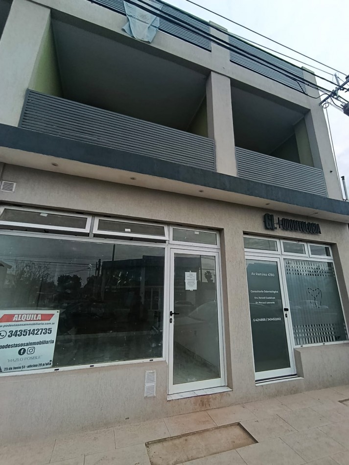 Se alquila departamento en planta baja a estrenar en Avenida Ramirez y Estado de Israel - zona sur 