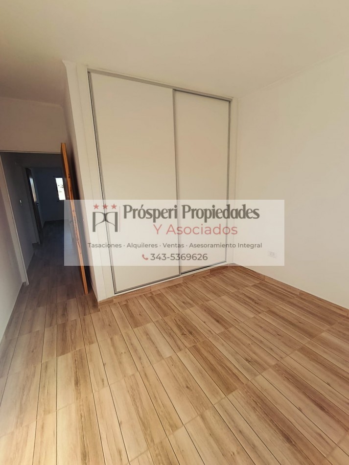 Se alquila excelente departamento a estrenar 2 dormitorios con cochera impecable