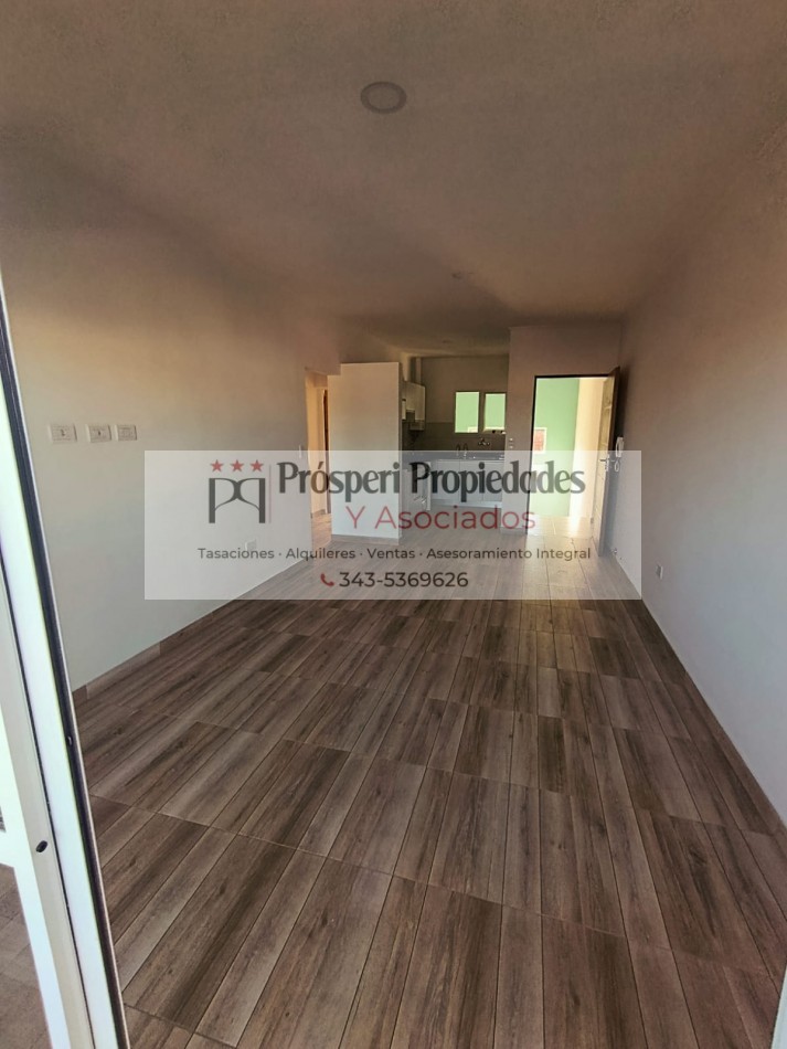 Se alquila excelente departamento a estrenar 2 dormitorios con cochera impecable