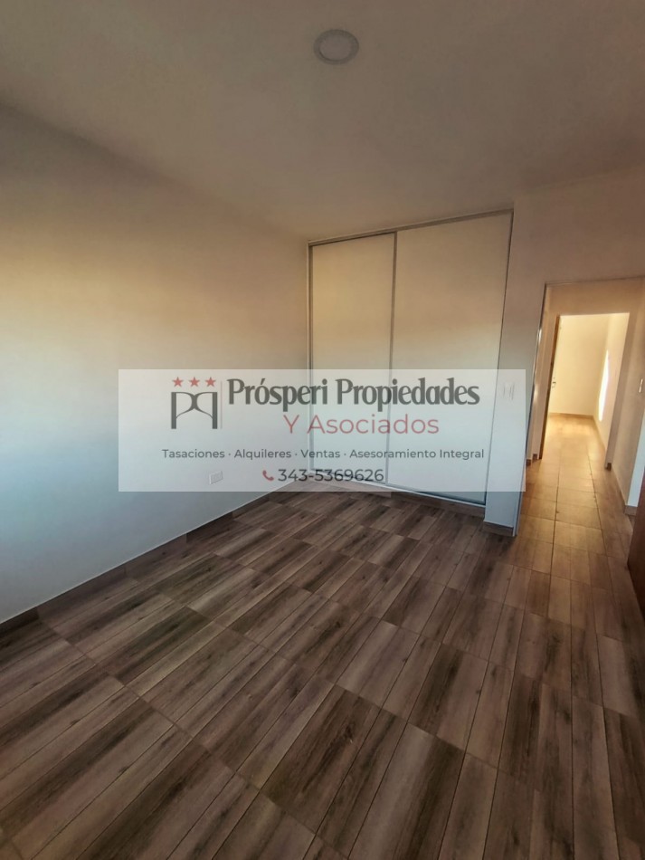 Se alquila excelente departamento a estrenar 2 dormitorios con cochera impecable