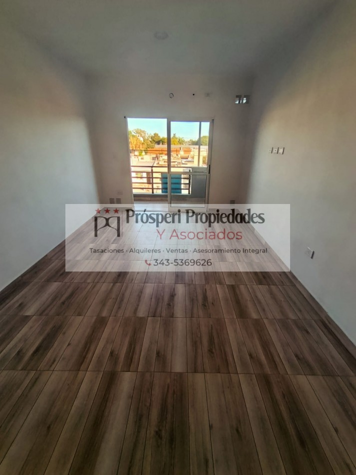 Se alquila excelente departamento a estrenar 2 dormitorios con cochera impecable