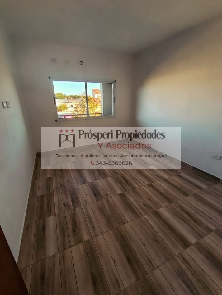 Se alquila excelente departamento a estrenar 2 dormitorios con cochera impecable