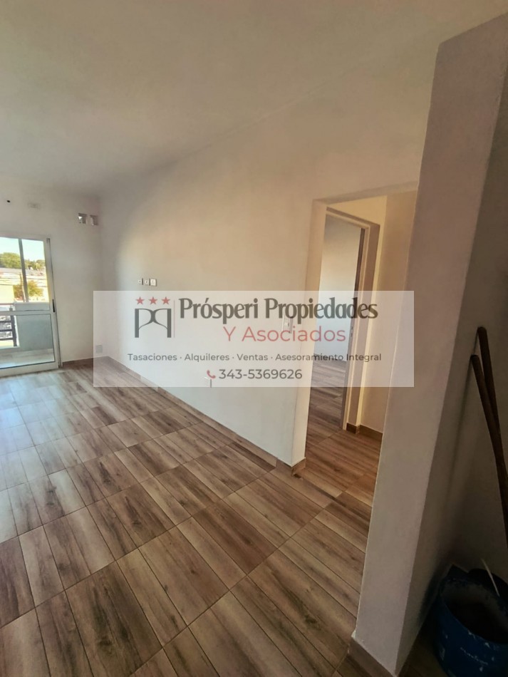 Se alquila excelente departamento a estrenar 2 dormitorios con cochera impecable