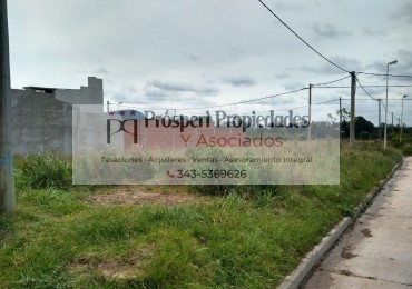 Excelente terreno en venta sobre asfalto Francia y Turi !!!!!!!